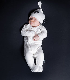 Nununu Soft Faded Star Hat - White