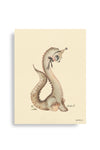 Mrs. Mighetto Dear Dino Print - 30 x 40 cm