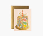 Rifle Paper Co. Layer Cake Birthday Card