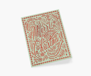 Rifle Paper Co. Crimson Christmas Card