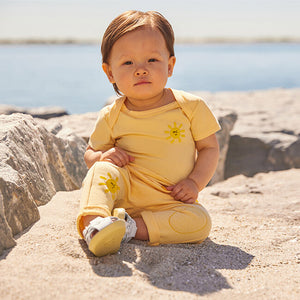 Mon Coeur Sunshine Short Sleeve Bodysuit - Sand