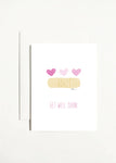 K. Patricia Designs Sympathy + Get Well Soon Greeting Cards - Bandaid With Hearts