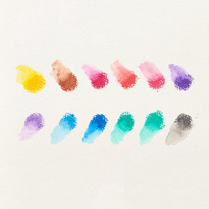 Ooly Rainbow Sparkle Watercolor Gel Crayons - Set of 12