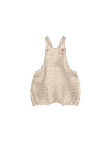 Quincy Mae Hayes Overalls - Ocre Stripe