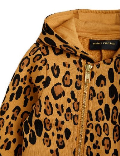 Mini Rodini Basic Leopard Onesie - Beige