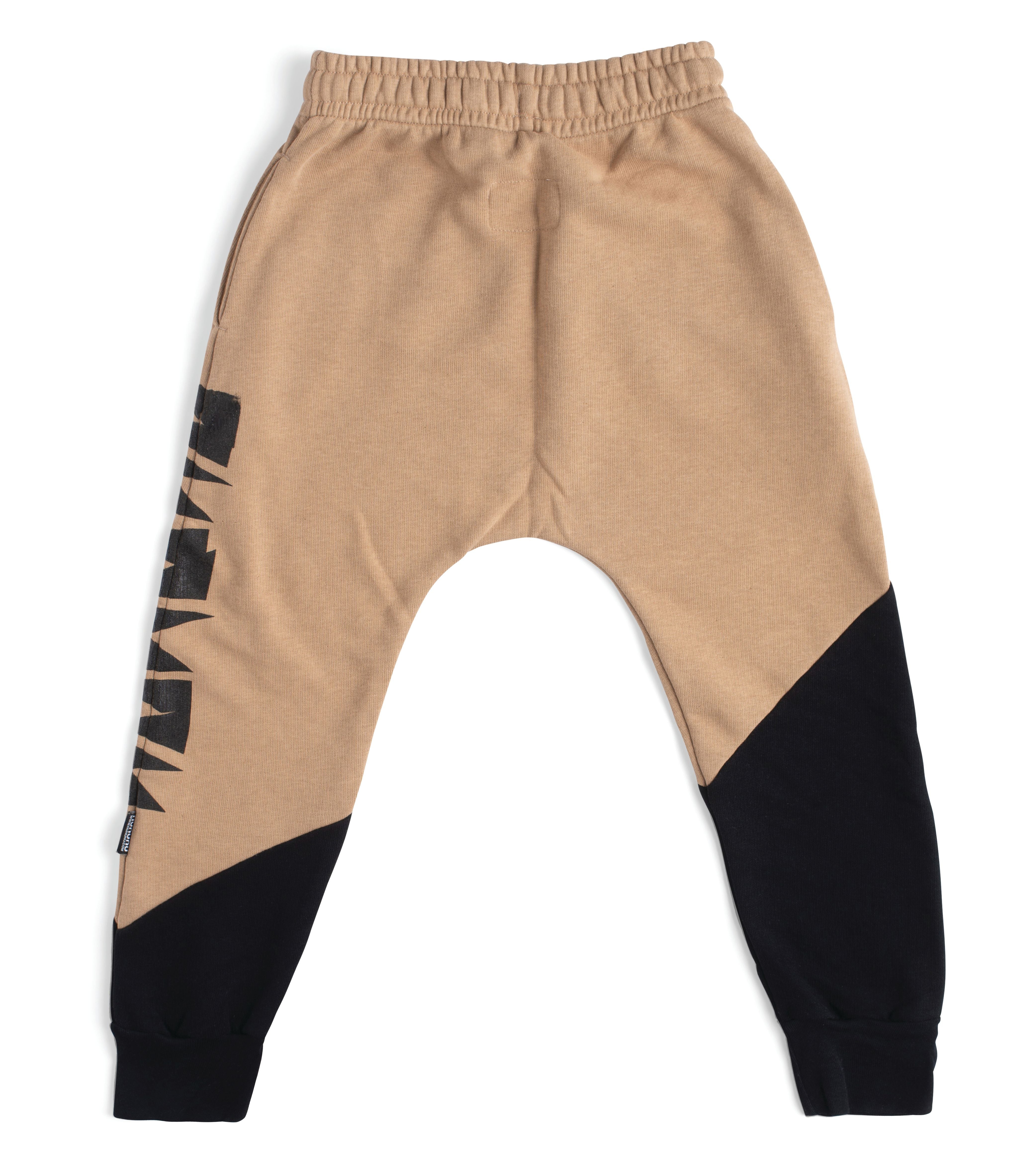 Nununu Jester Pants - Black/Mocha