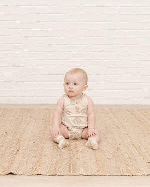 Quincy Mae Sleeveless Bubble - Lions