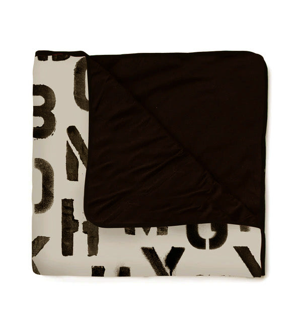 Nununu ABC Blanket - Natural
