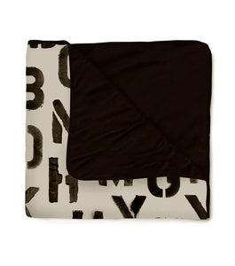 Nununu ABC Blanket - Natural