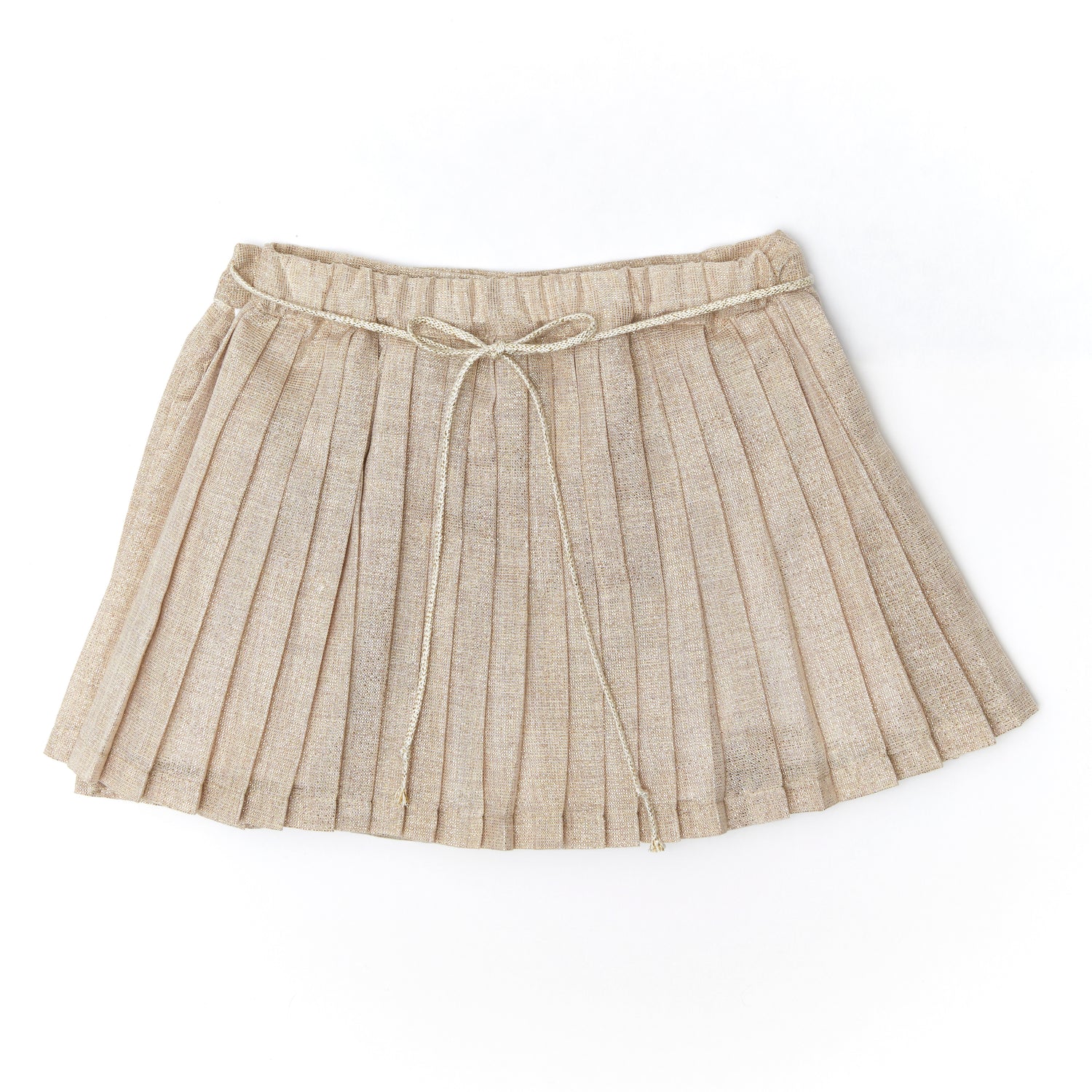 Cosmosophie Pleated Bert Skirt - Gold