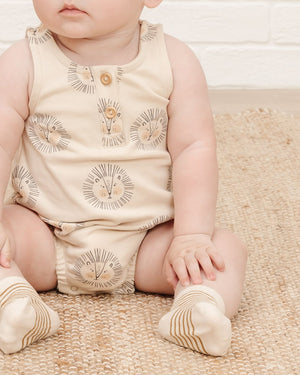 Quincy Mae Sleeveless Bubble - Lions
