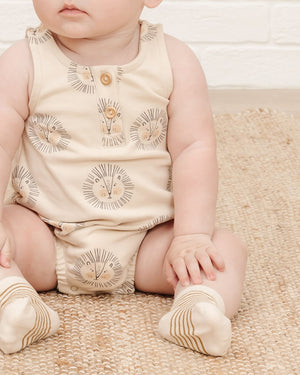Quincy Mae Sleeveless Bubble - Lions