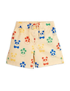 Mini Rodini Panda Swim Shorts - Beige