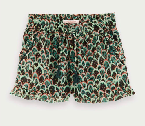 Scotch & Soda Girls Shorts - Green