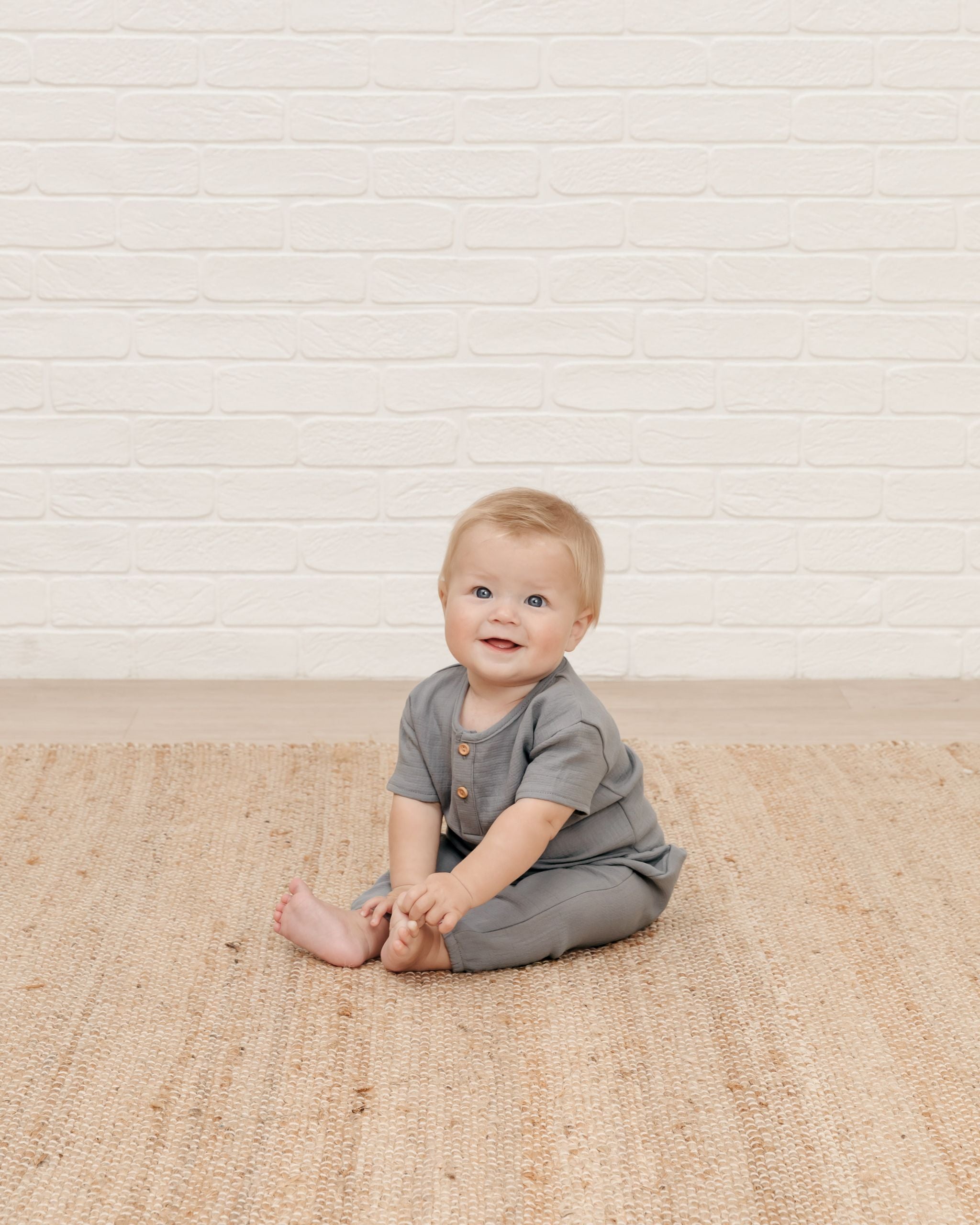 Quincy Mae Henry Top - Washed Indigo