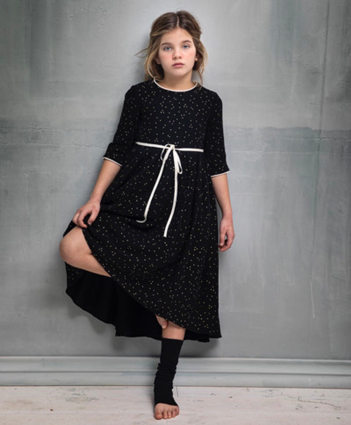 Cosmosophie Nebulosa Confetti Dress - Black