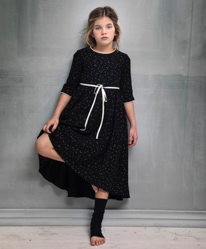 Cosmosophie Nebulosa Confetti Dress - Black
