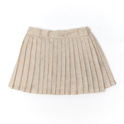 Cosmosophie Pleated Bert Skirt - Gold