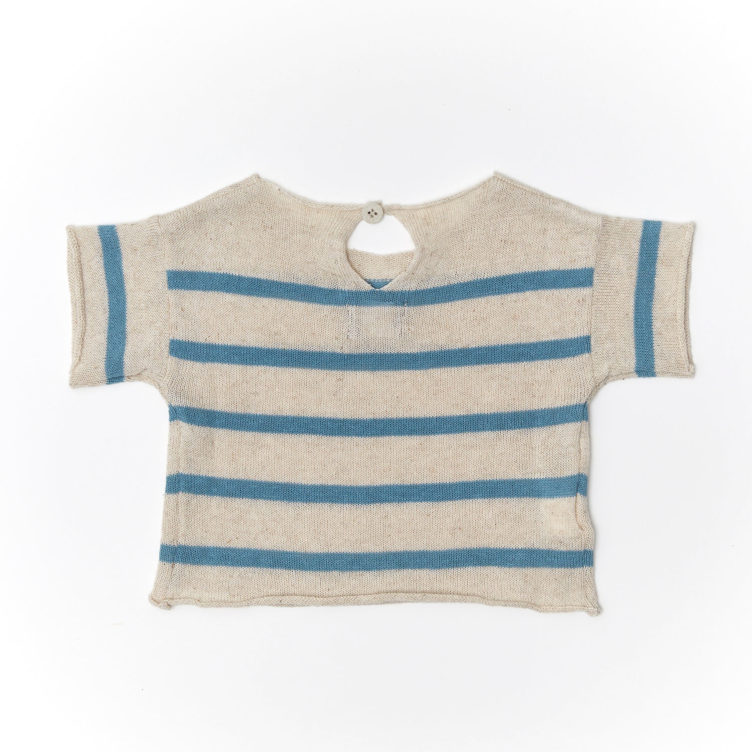 Tocoto Vintage Striped Knit T-Shirt - Green