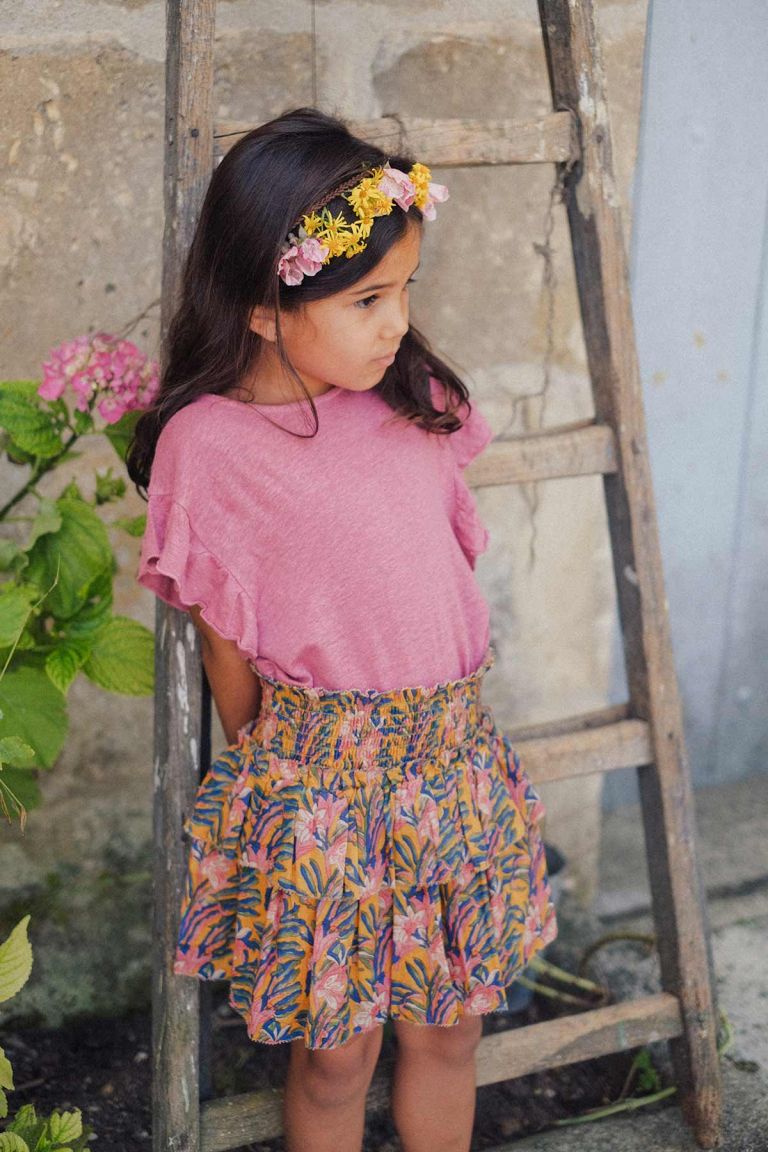 Louise Misha Roumia Skirt - Honey Flower