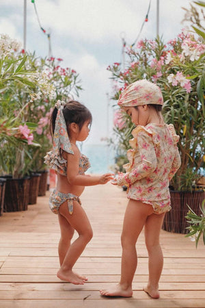Louise Misha Yanika UV Protective Set - Raspberry Flowers