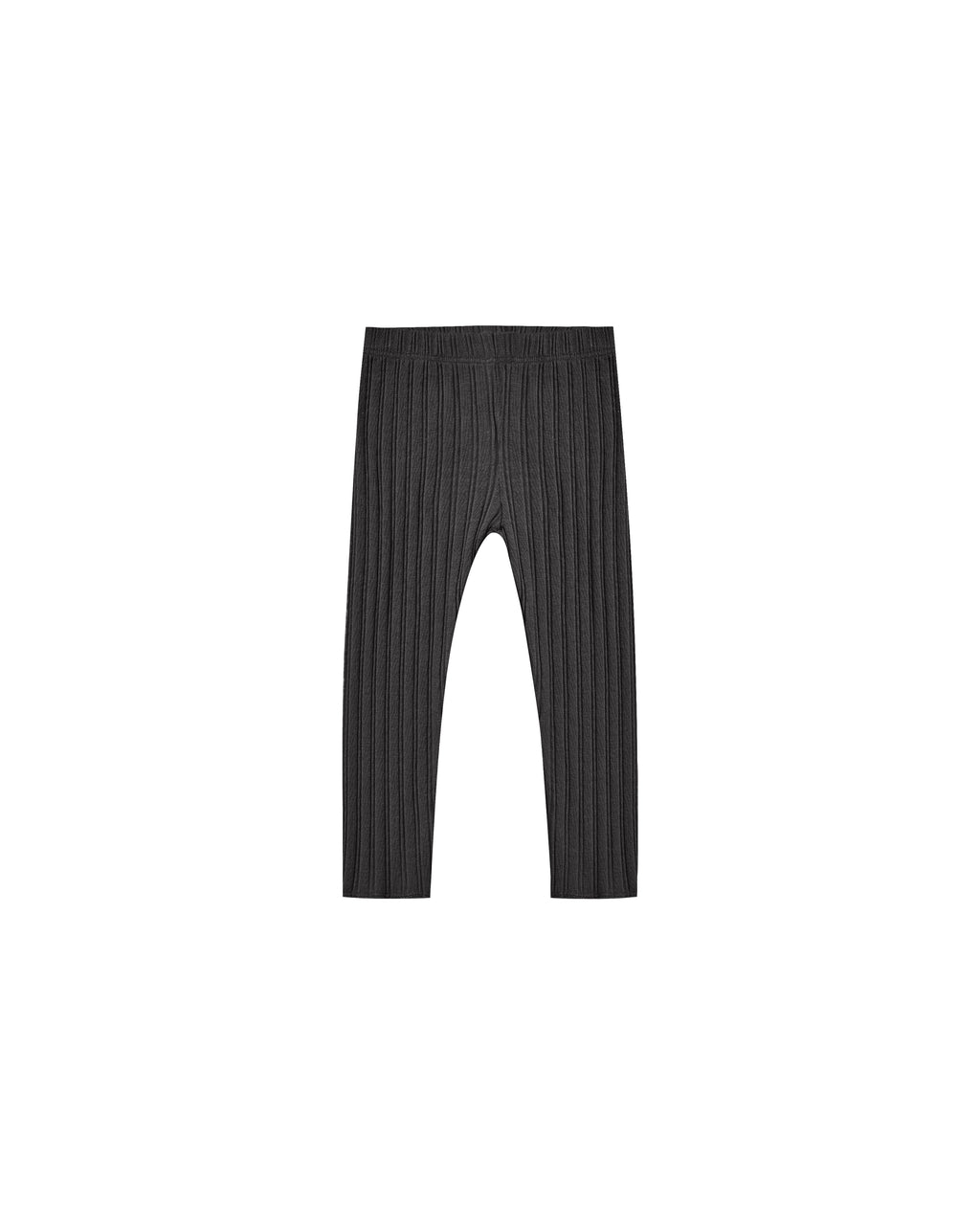 Rylee + Cru Rib Knit Legging - Vintage Black