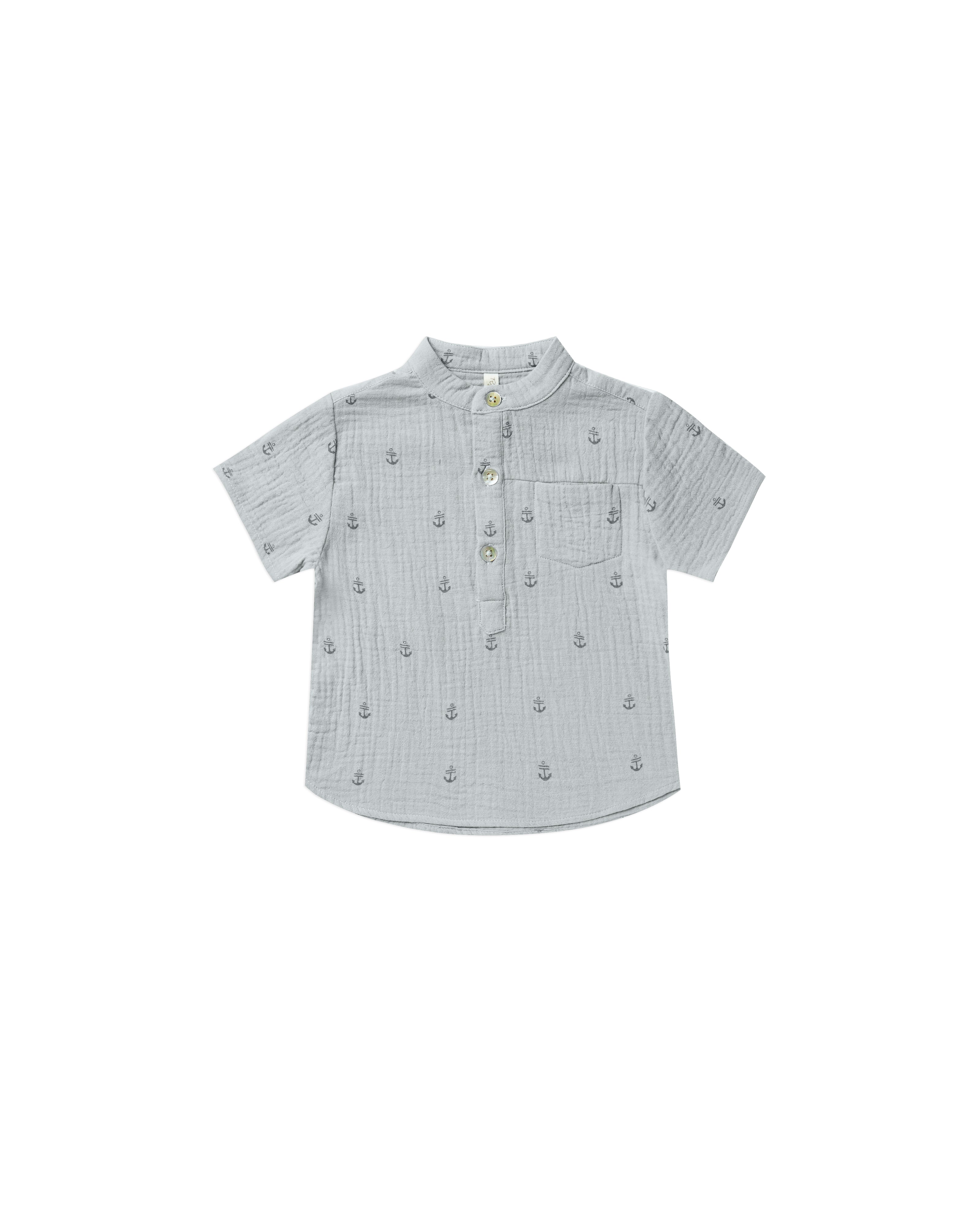 Rylee + Cru Mason Shirt - Anchors