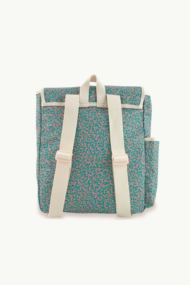 Tiny Cottons Meadow Backpack - Lilac Blue/Light Papaya