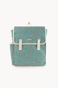 Tiny Cottons Meadow Backpack - Lilac Blue/Light Papaya