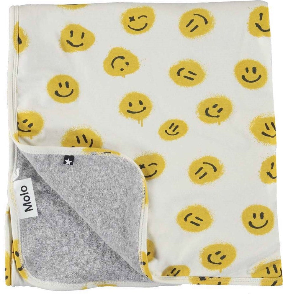 Molo Now Blanket - All Smiles