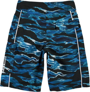 Molo Natan Swim Trunks - Camo Waves