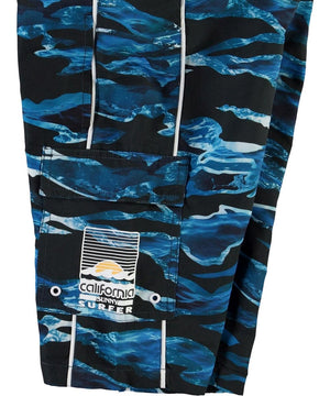 Molo Natan Swim Trunks - Camo Waves