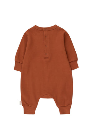 Tiny Cottons Tiny C'est Bon One-Piece - Chestnut/Sandstone