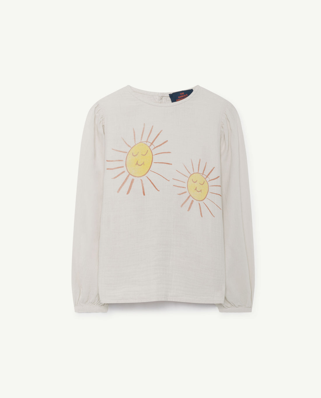 The Animals Observatory Opossum top - White/Red Suns