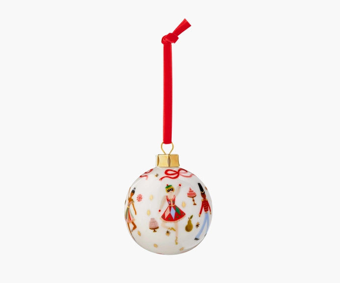 Rifle Paper Co. Nutcracker Porcelain Ornament