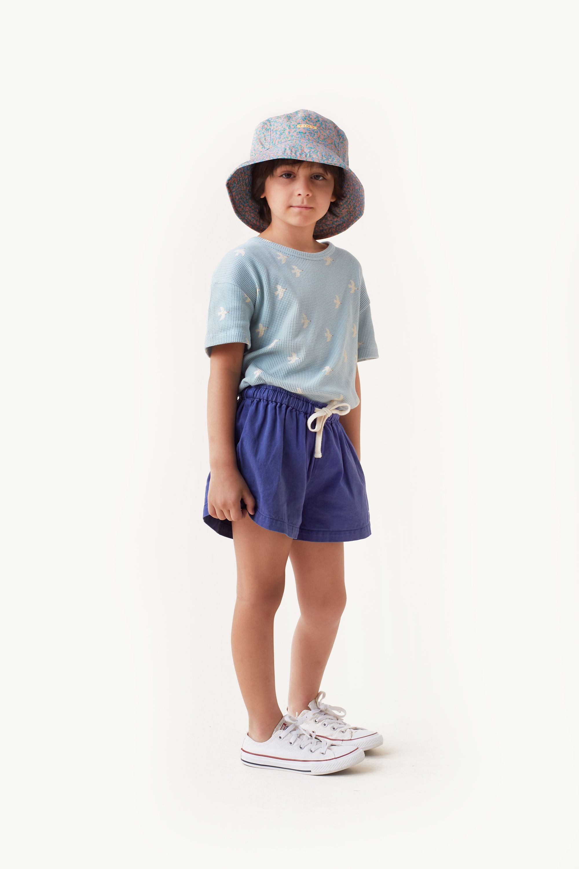 Tiny Cottons Solid Shorts - Ultramarine