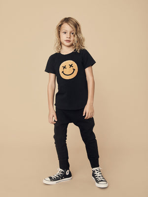 Huxbaby Smiley T-Shirt - Black