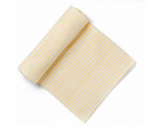 Petit Pehr Swaddle - Yellow Stripe