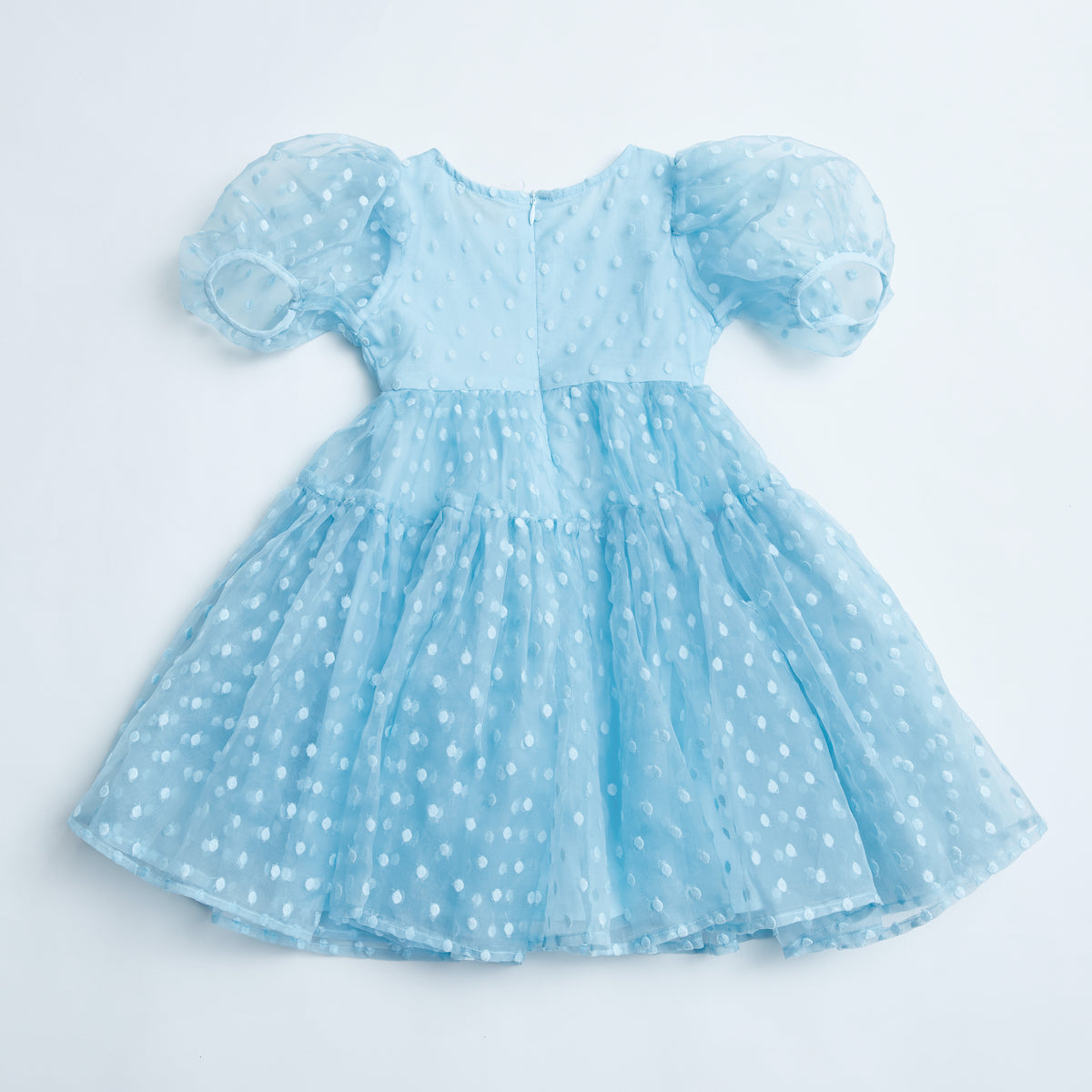 Petite Amalie Ella Organza Dot Dress - Blue Dreams of Cuteness Petite Amalie Ella Organza Dot Dress - Blue Dreams of Cuteness
