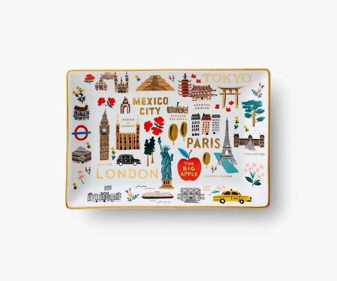 Rifle Paper Co. Bon Voyage Catchall Tray