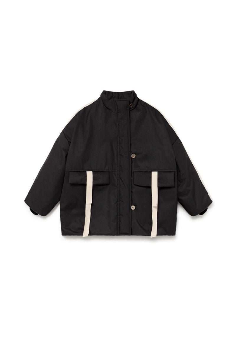 Little Creative Factory Quilted Street Jacket - Black