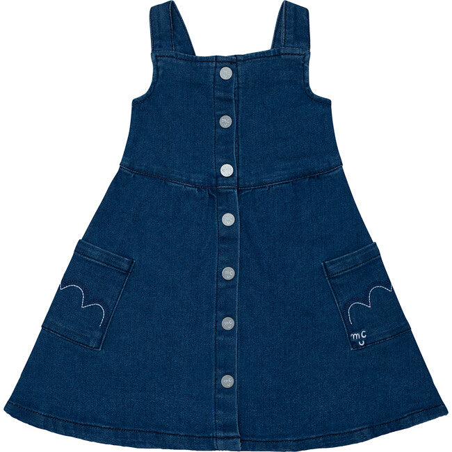 Mon Coeur Baby Dress - Denim