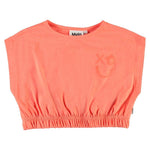 Molo Ragni T shirt - Neon Coral