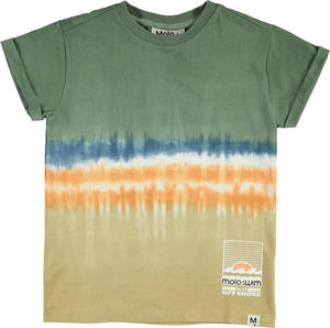 Molo Randon Short Sleeve T-Shirt - Tie-Dye Block