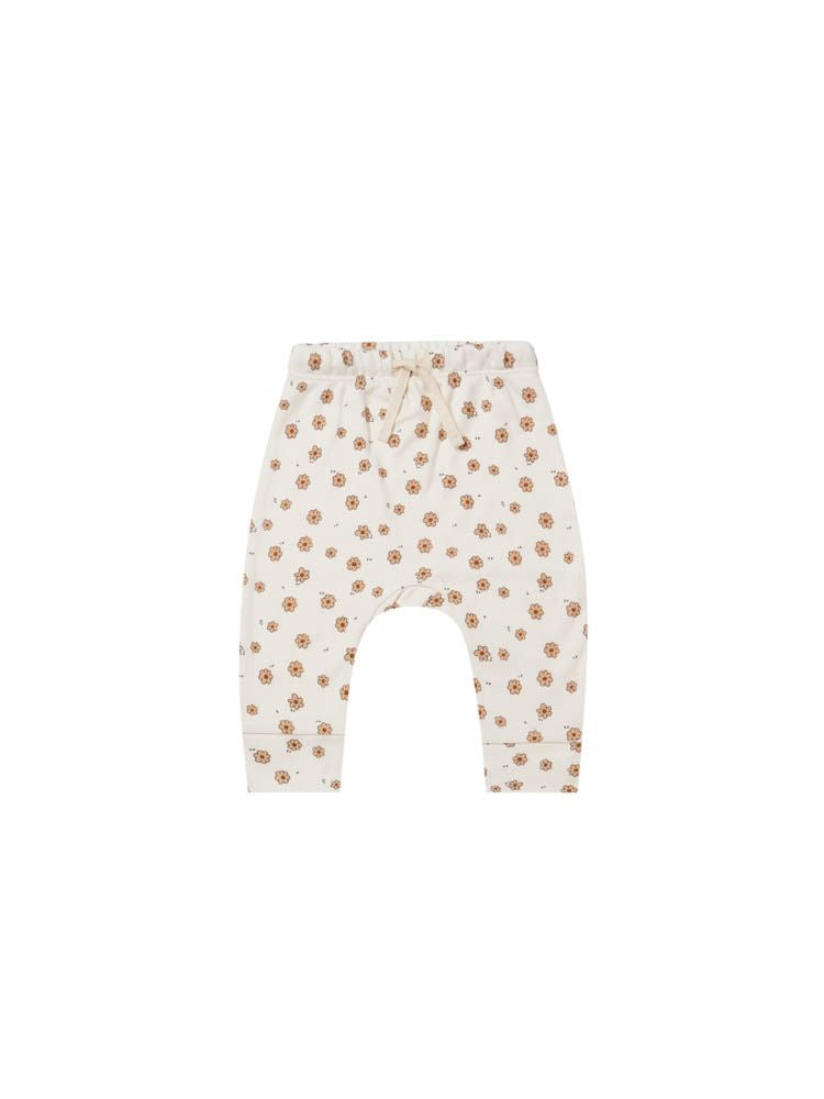 Quincy Mae Drawstring Pant - Daisy Confetti