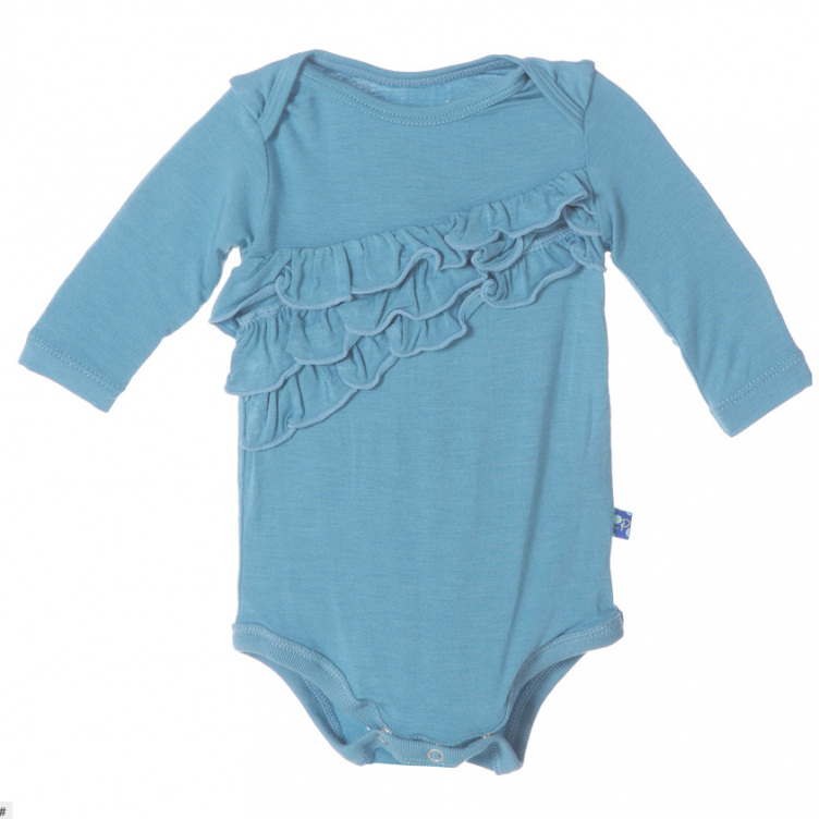 KicKee Pants Ruffle Bodysuit