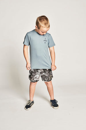 Munster Kids Seekers Tee - Mid Blue
