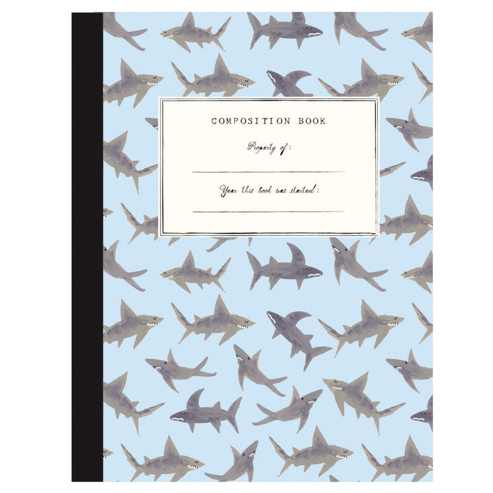 Mr. Boddington's Studio Composition Notebook - Sharks