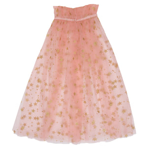 Meri Meri Tulle Cape - Pink Star