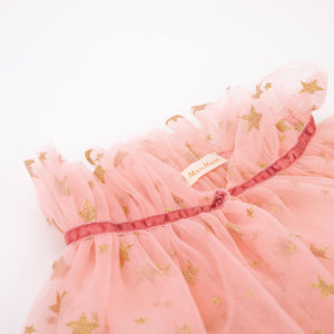 Meri Meri Tulle Cape - Pink Star